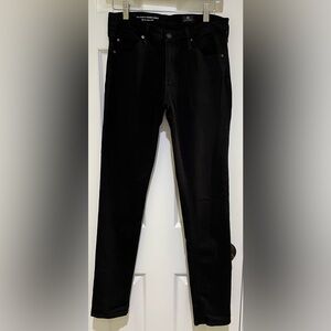 AG Adriano Goldschmied Farrah Skinny Ankle Women Jeans High Rise Black -Size 26